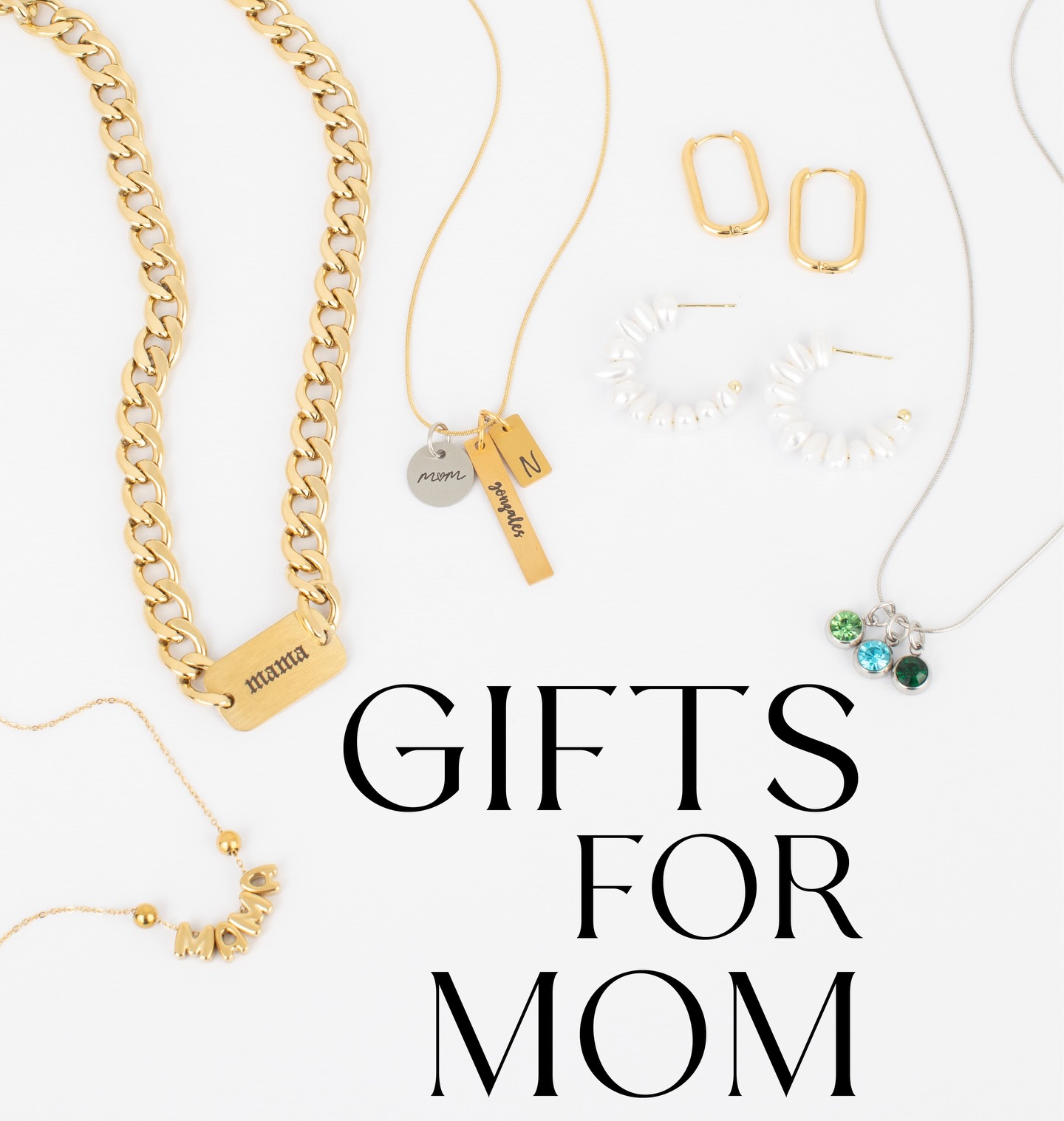 Not sure what to get Mom this year? 💛

Skip the flowers that fade… and give her something she can wear every single day.

Think:
✨ Her kids’ initials
✨ Birthstones that represent her babies
✨ A meaningful date she never wants to forget
✨ Even handwriting or a special message, engraved forever

These aren’t just jewelry pieces… they’re her story.

And the best part?
✔️ Stainless steel = made for everyday wear
✔️ Laser engraving is ALWAYS free (no extra cost 🙌)
✔️ You can ship it directly to her door = done + delivered 💌

Whether you’re near or far, this is one of those gifts that feels personal, thoughtful, and completely one-of-a-kind.

If you want help creating something she’ll never take off…
DM me and let’s design the perfect piece for her.  #mothersday