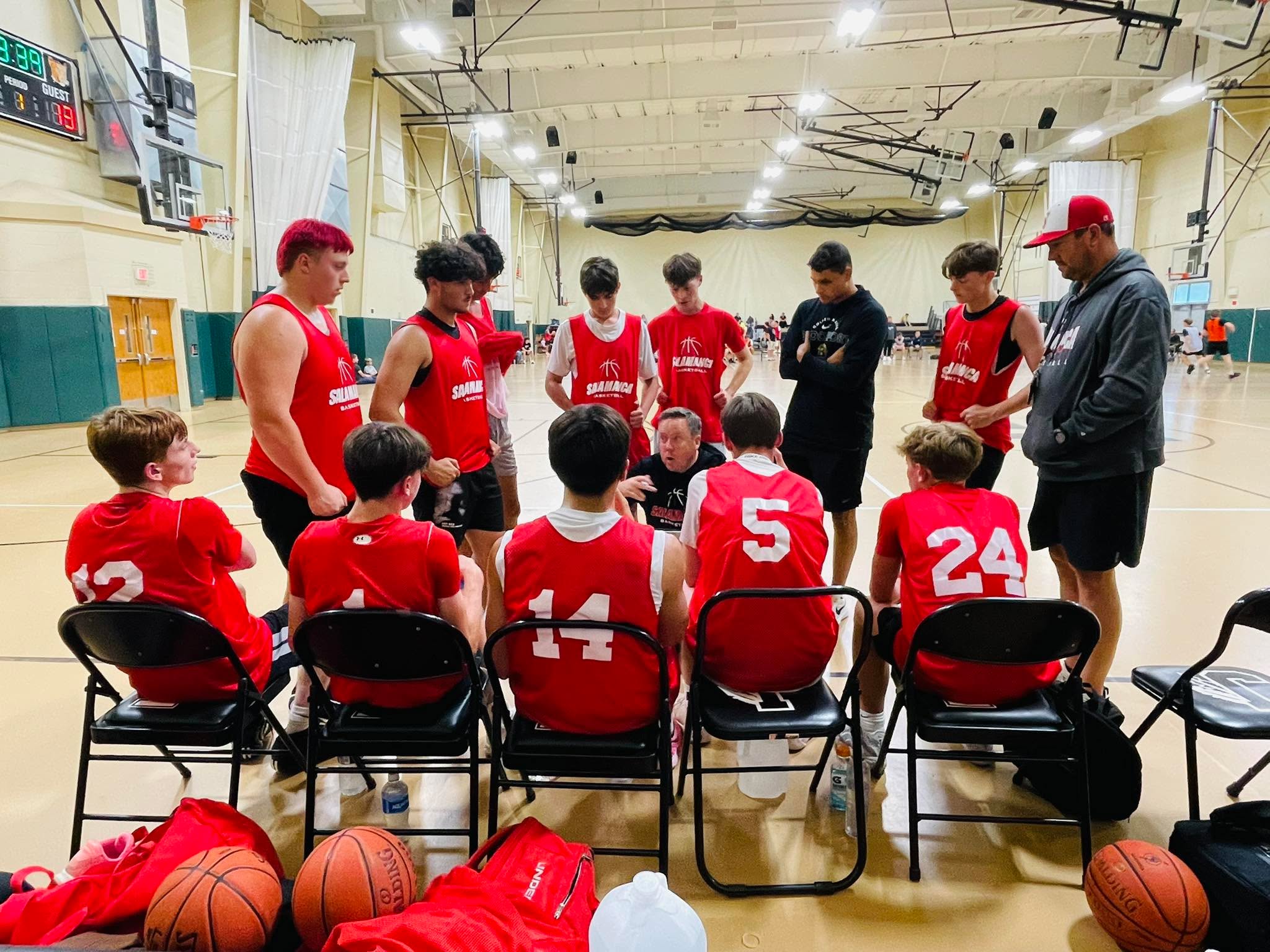 First Summer League games last night! These boys are going to be so fun to watch. ❤️🩶