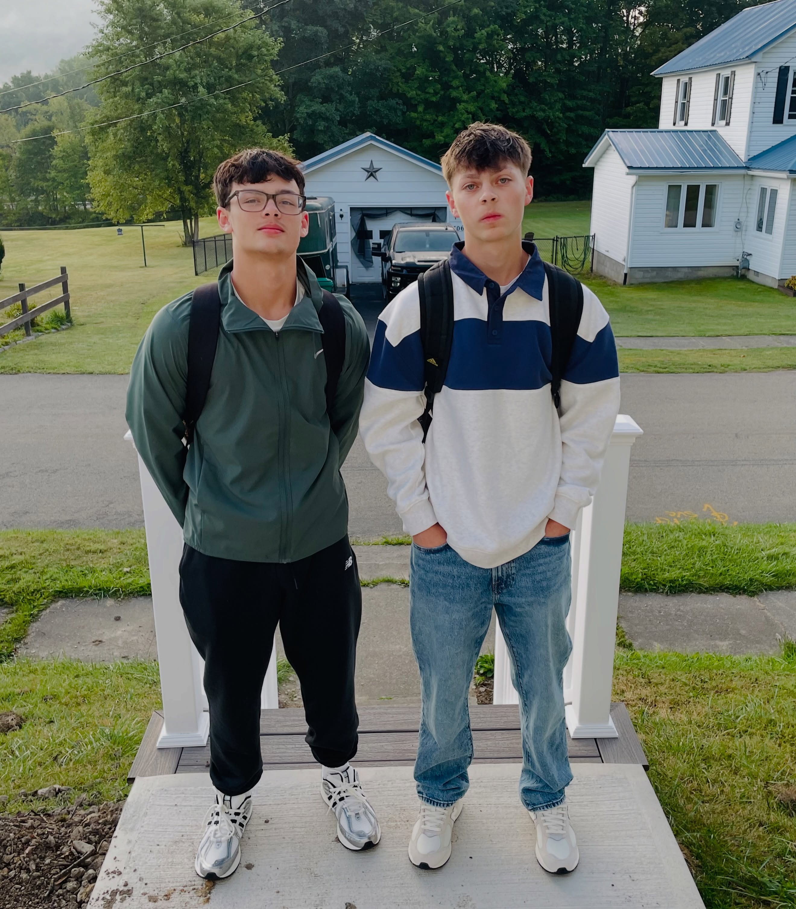 First day of Junior year and the last. 

We officially have Seniors. 🥹❤️🩶