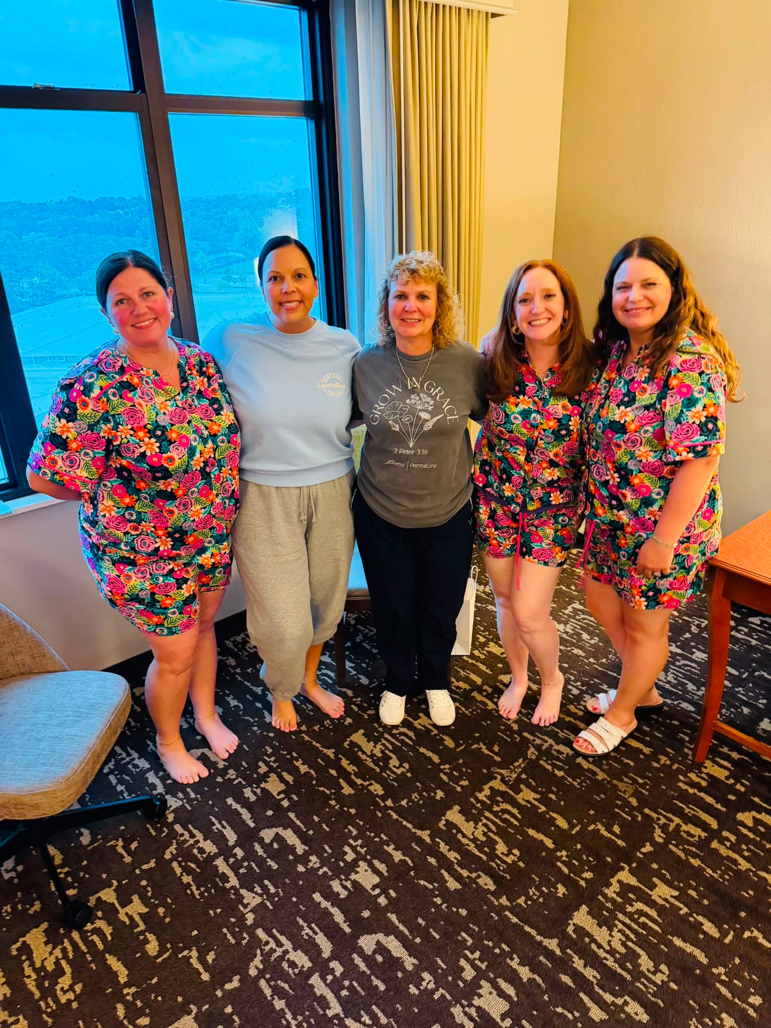 Had the best time last night with my team and my bestie and her team!

After a great day of training and seeing our new jewelry, we headed back to my suite for a party. We had pizza and happy hour drinks, we shopped from the catalog so we can bring new jewelry home to you, and we made a fun bag charm to commemorate the experience. 

I’ve always said the best part about being in business is NOT the jewelry 😅, it’s the people. And I have the best people. 🩵