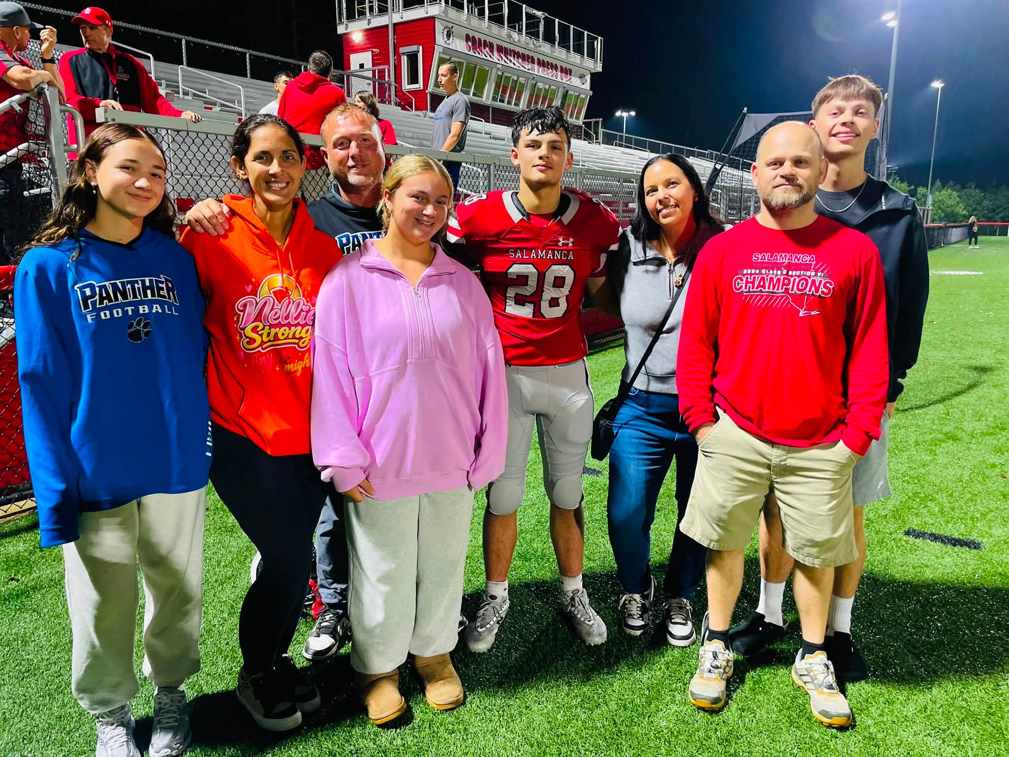 Not how we had hoped the season would start. A disappointing team loss, but this kid had some bright spots. 

We are thankful for the family and friends who always support and encourage him. Back to work for Week 2. ❤️🩶