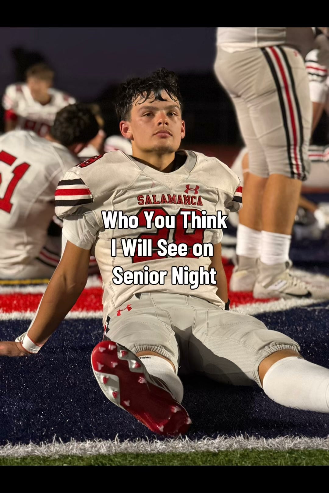 A moment that I always knew was coming but one that I could never be prepared for. 

#seniornight #classof2027 #fridaynightlights